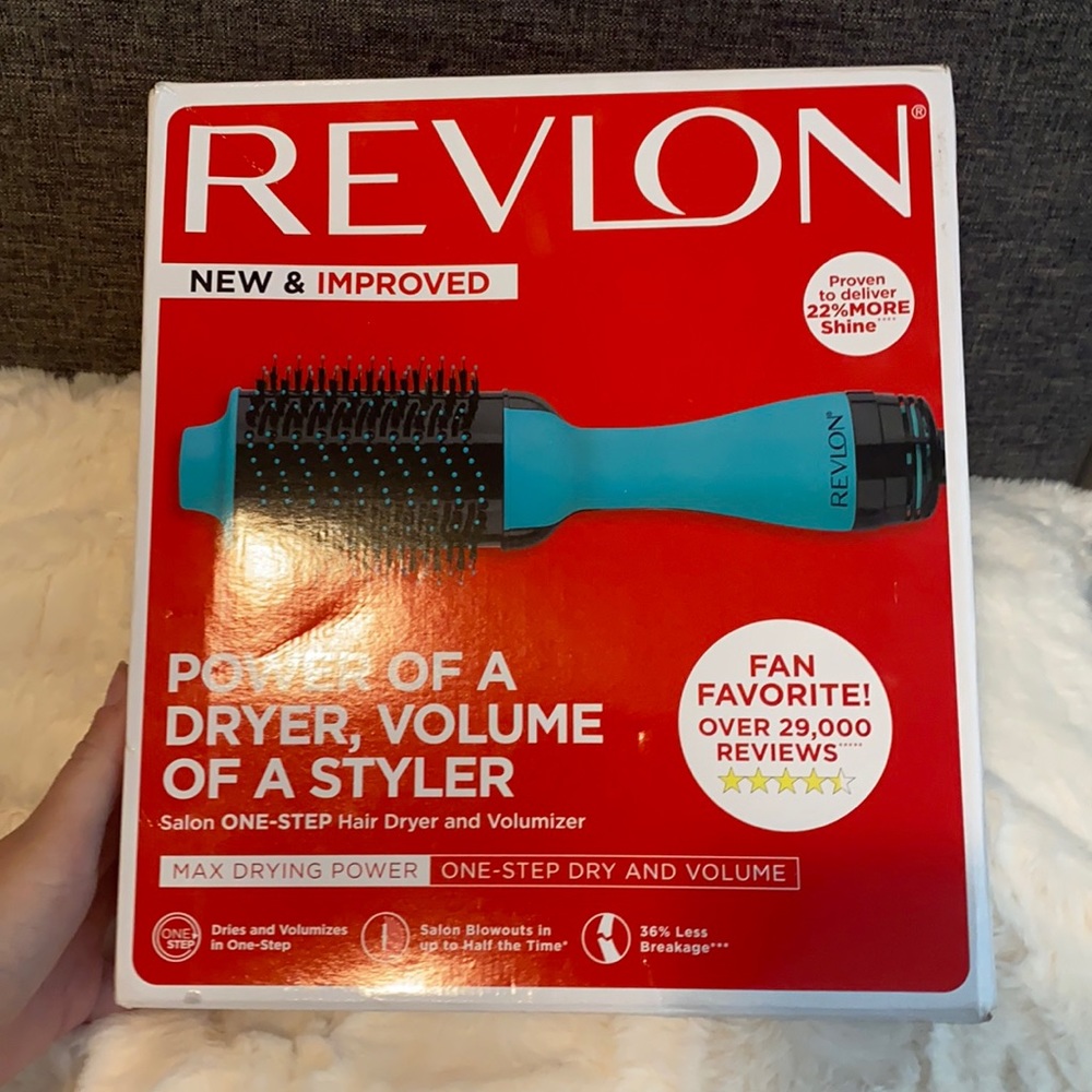 Revlon salon one-step hair dryer and volumizer